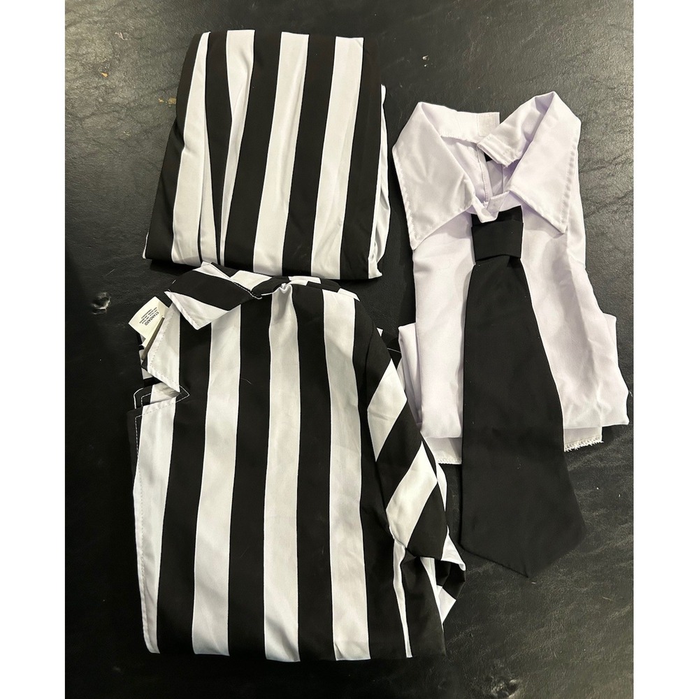 Beetlejuice Rubie's Men's Adult‎ Standard 36-38 Halloween Costume EUC COMPLETE